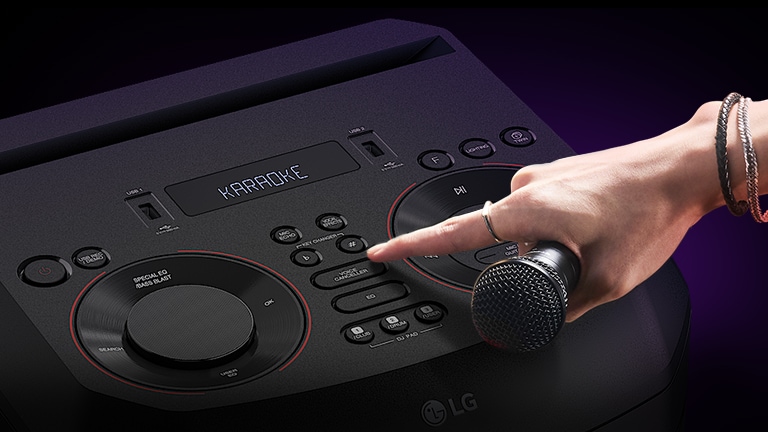 Home cinéma/enceinte audio de qualité LG-XBOOM SPEAKER de model BOOMER 8 »  avec lecteur CD-ON7 de couleur noir en vente au cameroun - Bon Comptoir