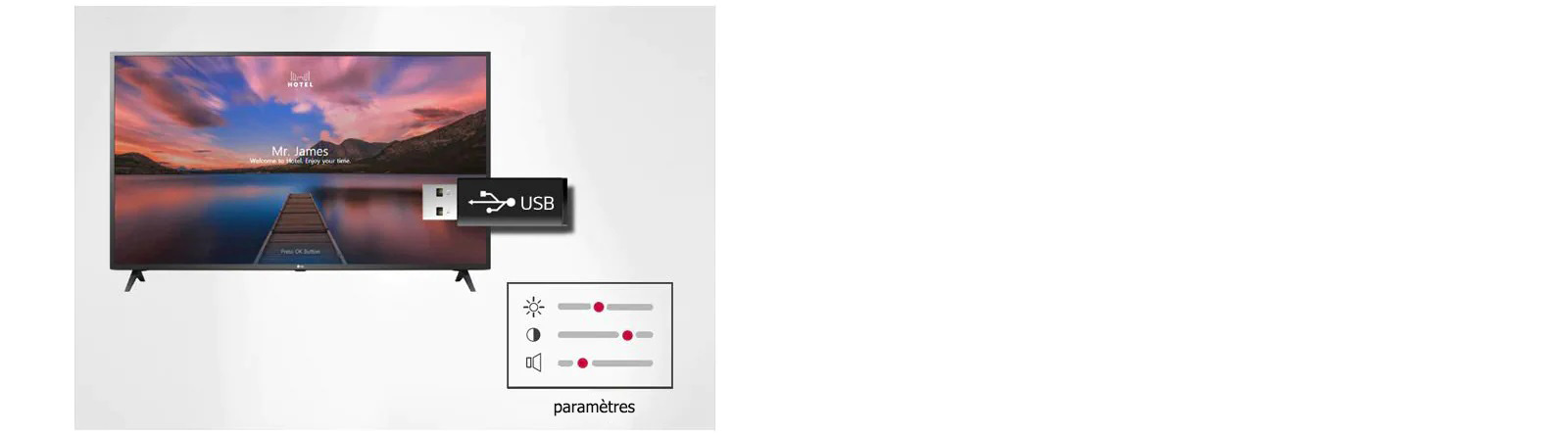 Clonage par USB du LG 55US660H