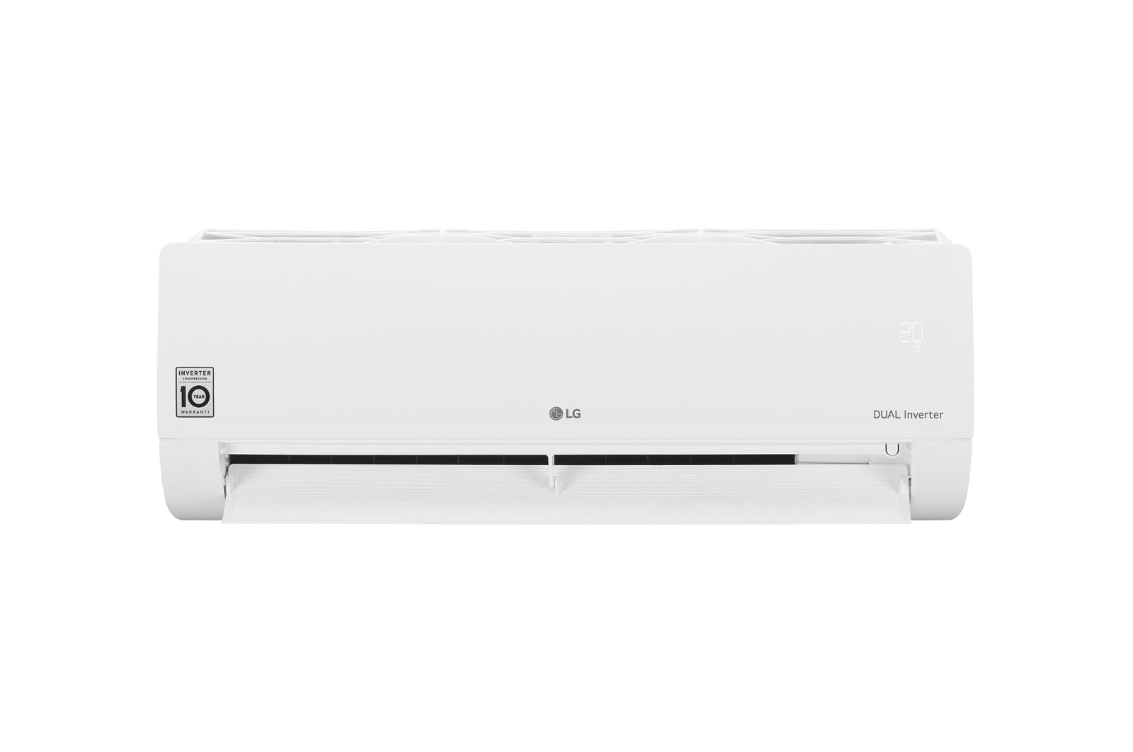 LG Onduleur DUALCOOL AC,2.0HP, garantie de 10 ans, économie d’énergie de 70 %, refroidissement 40 % plus rapide, S4-Q18KL3QE