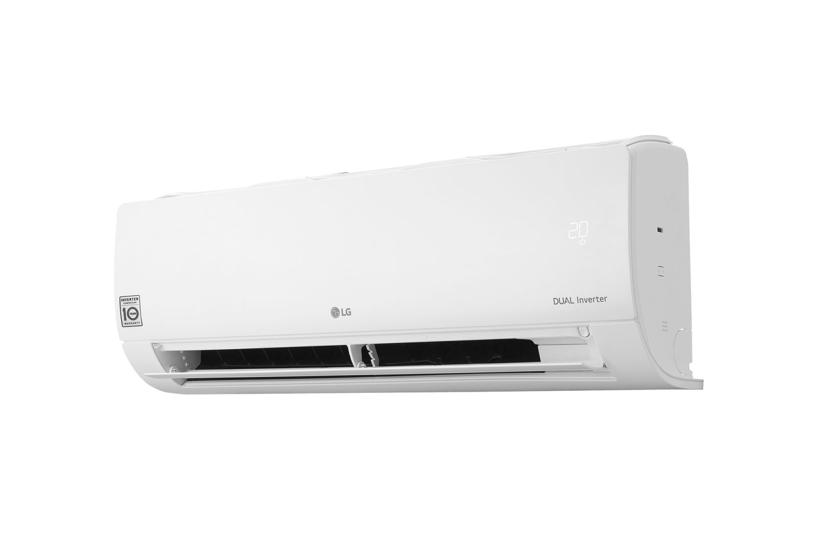 LG Onduleur DUALCOOL AC,2.0HP, garantie de 10 ans, économie d’énergie de 70 %, refroidissement 40 % plus rapide, S4-Q18KL3QE