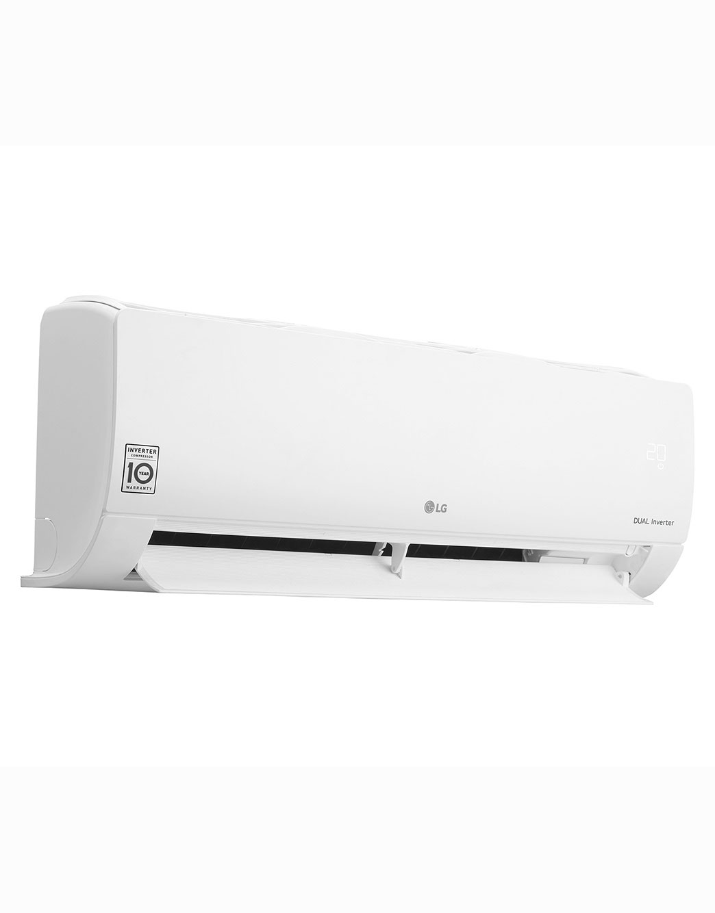 LG Onduleur DUALCOOL AC,2.0HP, garantie de 10 ans, économie d’énergie de 70 %, refroidissement 40 % plus rapide, S4-Q18KL3QE
