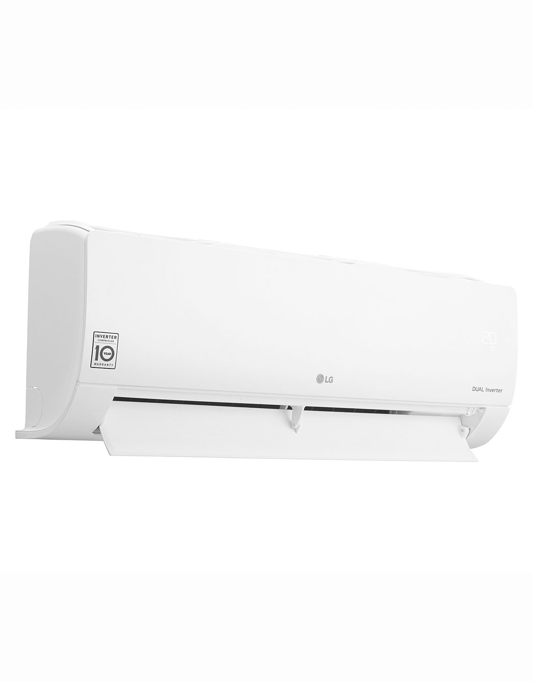 LG Onduleur DUALCOOL AC,2.0HP, garantie de 10 ans, économie d’énergie de 70 %, refroidissement 40 % plus rapide, S4-Q18KL3QE