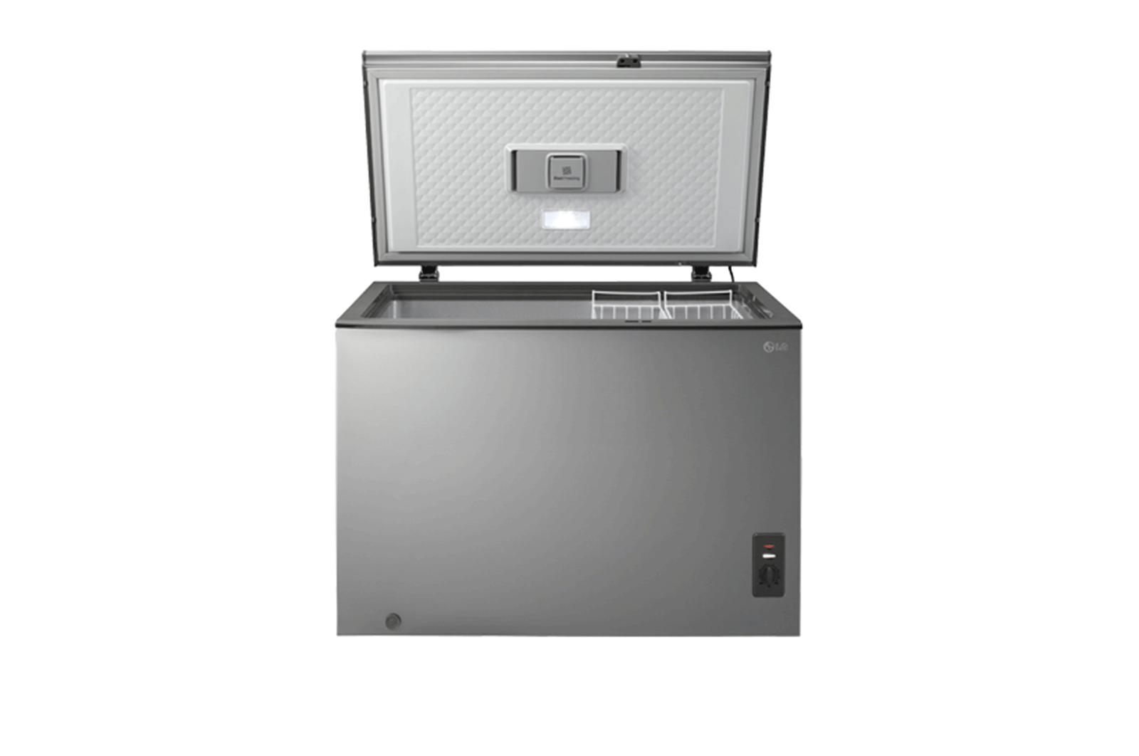 LG 450 L, Congélateur coffre, Éclairage LED, Congélation rapide, Panier grillagé, Verrouillage de porte, Poignée de poche, GR-K45DSLBC, GR-K45DSLBC
