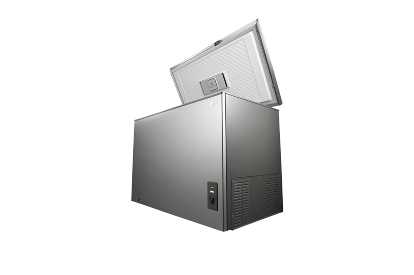 LG 450 L, Congélateur coffre, Éclairage LED, Congélation rapide, Panier grillagé, Verrouillage de porte, Poignée de poche, GR-K45DSLBC, GR-K45DSLBC
