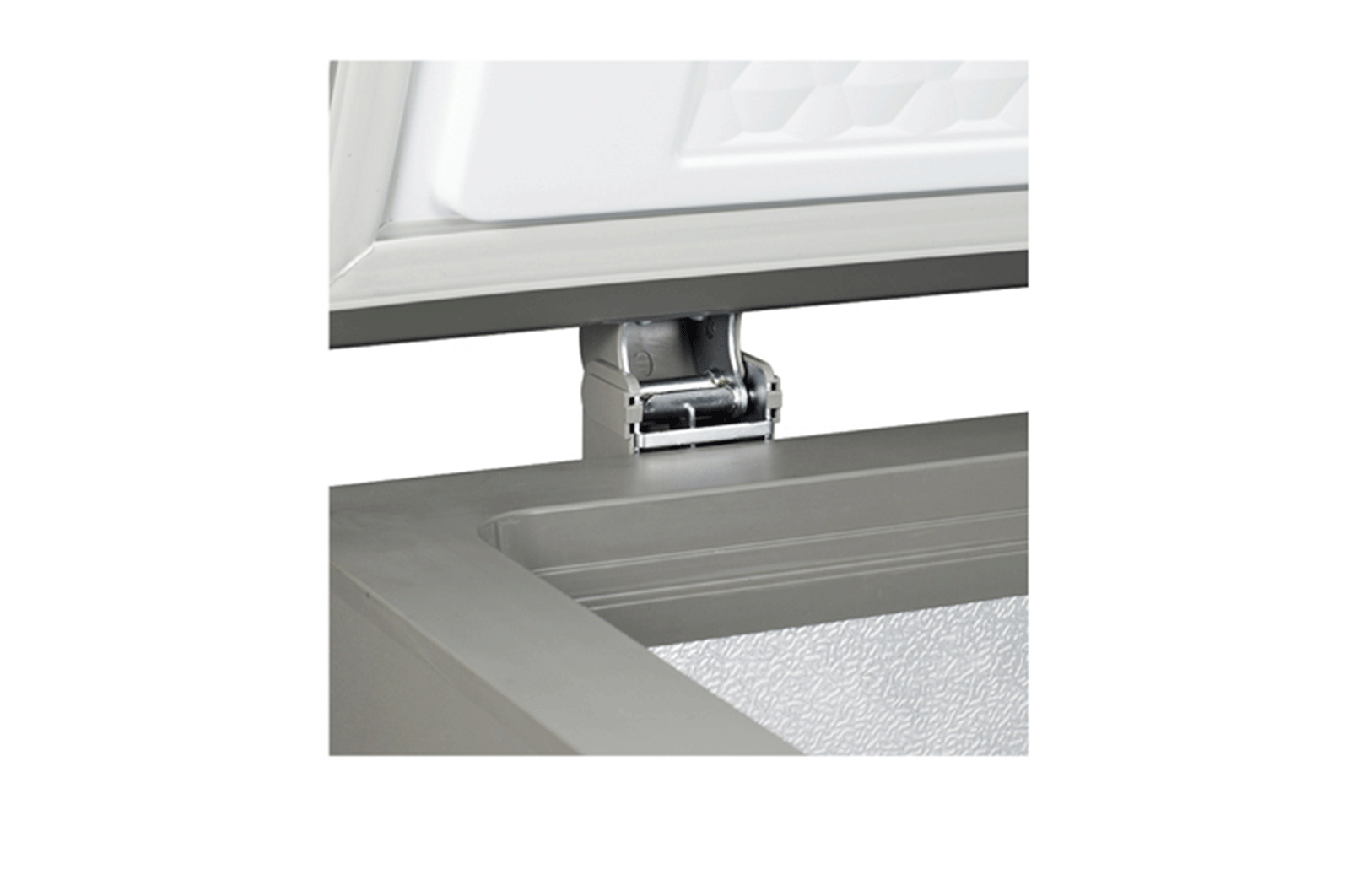 LG 450 L, Congélateur coffre, Éclairage LED, Congélation rapide, Panier grillagé, Verrouillage de porte, Poignée de poche, GR-K45DSLBC, GR-K45DSLBC