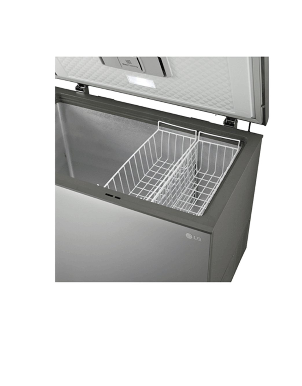 LG 450 L, Congélateur coffre, Éclairage LED, Congélation rapide, Panier grillagé, Verrouillage de porte, Poignée de poche, GR-K45DSLBC, GR-K45DSLBC