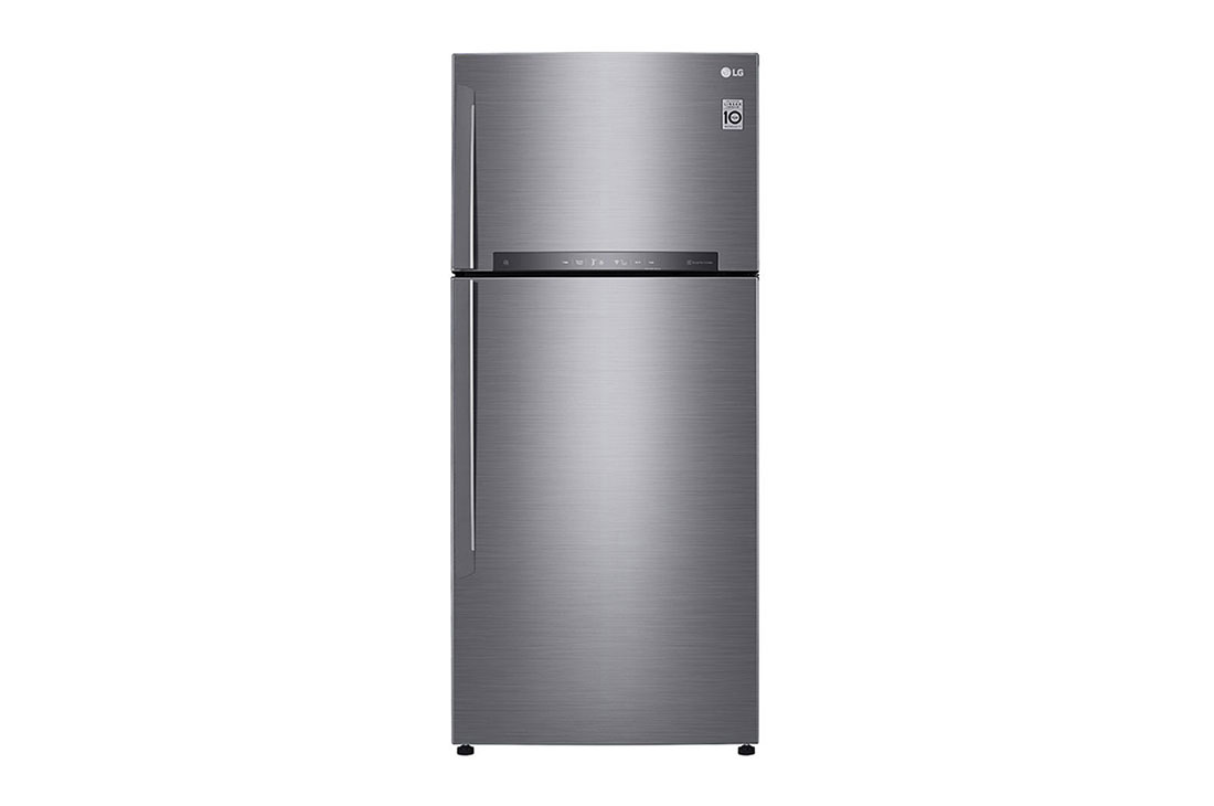 LG Compresseur linéaire 506 litres, 18 pieds cubes, numérique, filtre frais Hygiene Fresh, refroidissement de la porte, devant, GN-H722HLHU