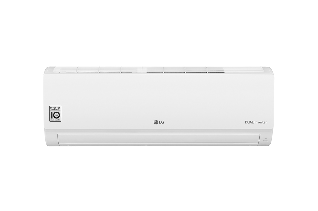 LG DUALCOOL Inverter AC, 1,0 HP, 10 ans de garantie, 70 % d’économies d’énergie, refroidissement 40 % plus rapide., S4-Q09WA5QG