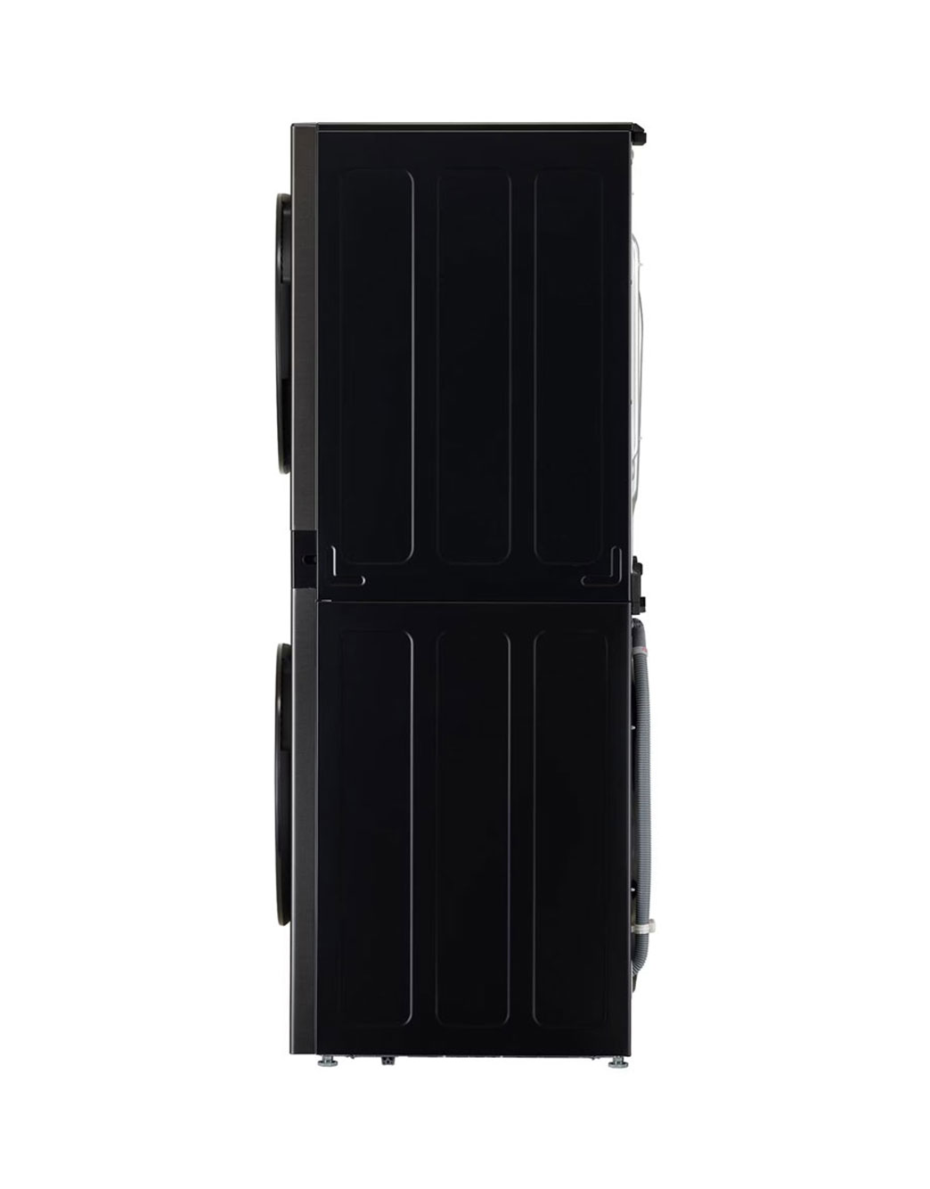 LG 13/10 kg LG WashTower™ avec technologie Centre Control™, acier noir, side view, WT1310RH