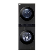LG 13/10 kg LG WashTower™ avec technologie Centre Control™, acier noir, front view, WT1310RH, thumbnail 11