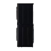 LG 13/10 kg LG WashTower™ avec technologie Centre Control™, acier noir, side view, WT1310RH, thumbnail 11
