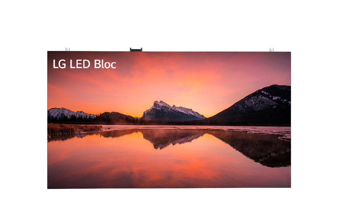 LG LED Bloc, vista frontal con inscreen, gabinete, LSAA015-MX2