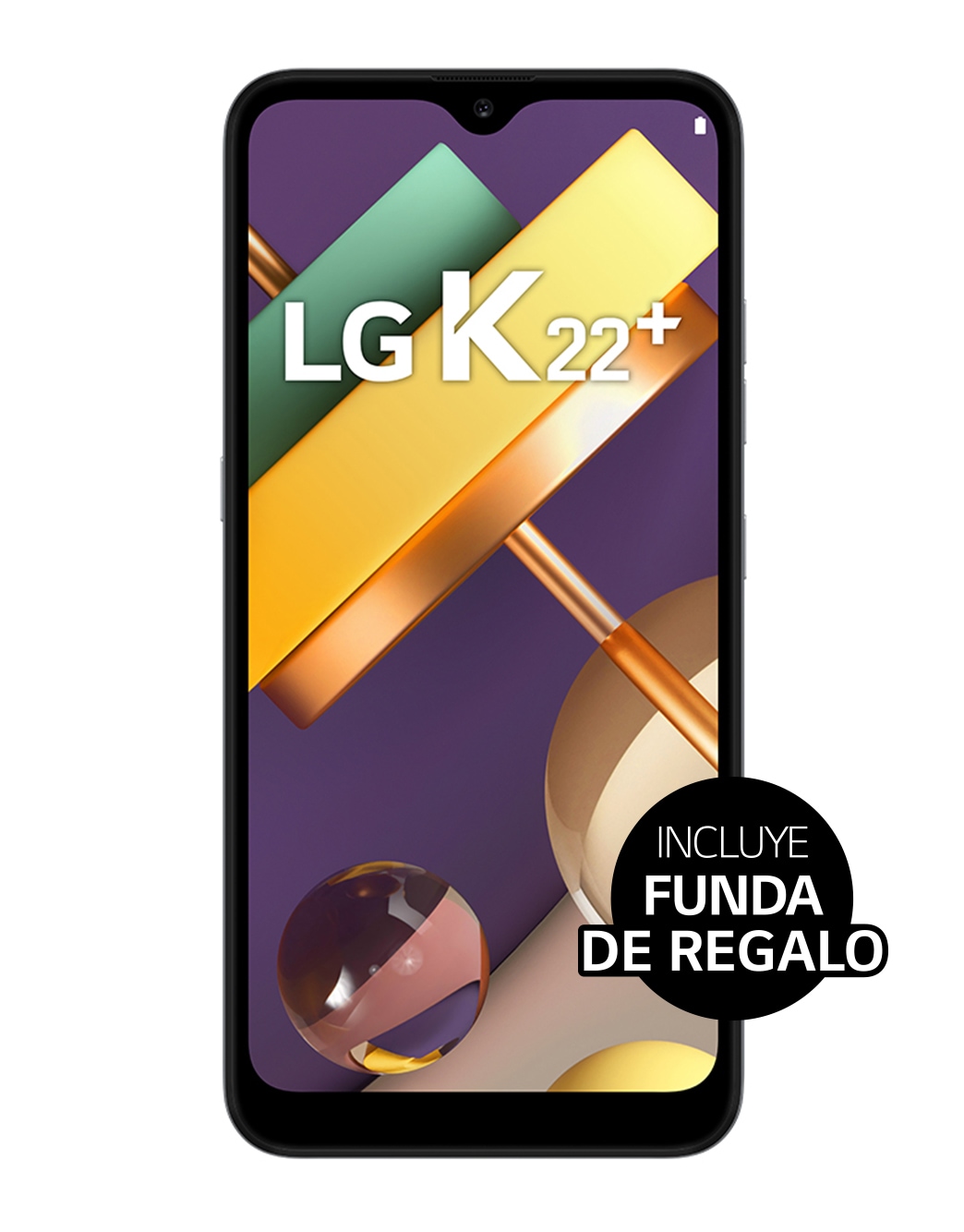 Celular LG K22 Plus 6,2 Pantalla Fullvision 3g+64g+funda