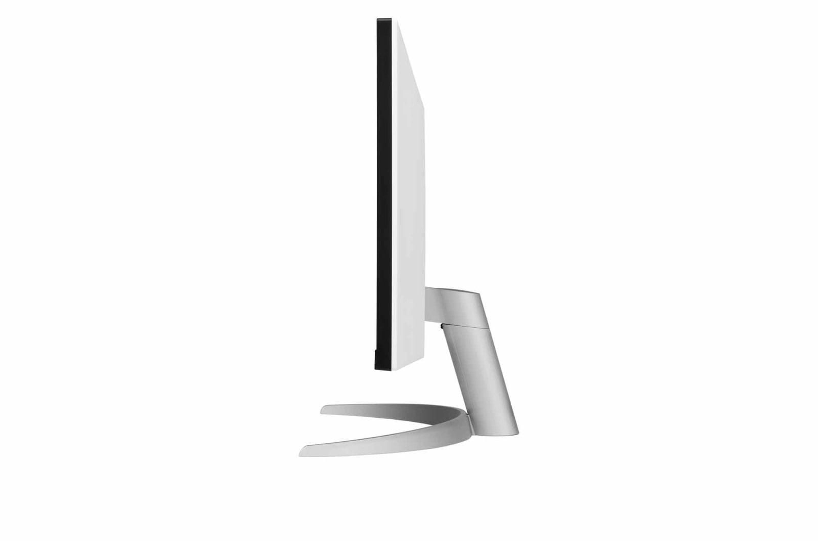LG 29WQ600-W - Monitor Ultrapanorámico 21:9 LG UltraWide (Panel IPS: 2560x1080, 300cd/m², 1000:1, sRGB>99%); diag. 73cm; entr.: HDMIx1; DPx1; Altavoces estéreo de 7W con tecnología MaxxAudio®, vista lateral, 29WQ600-W