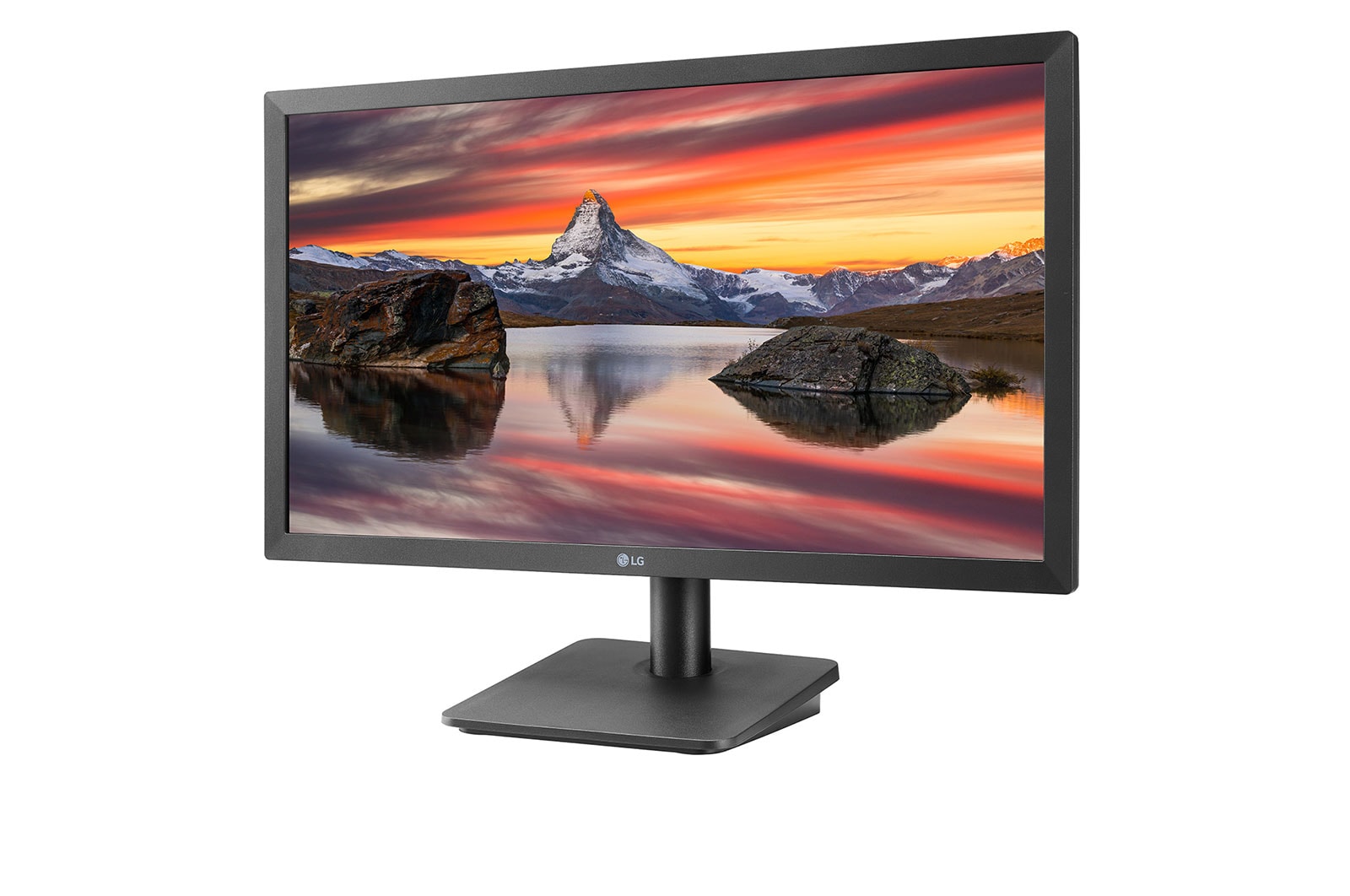 LG 22MP410-B - Monitor LG Full HD (Panel VA: 1920 x 1080, AMD FreeSync™, 16:9, 250cd/m², 3000:1, NTSC 72%, 5ms (GtG)); Dynamic Action Sync, Black Stabilizer, Crosshair. Diseño prácticamente sin bordes y ajustable en inclinación., -Vista lateral de 15 grados, 22MP410-B