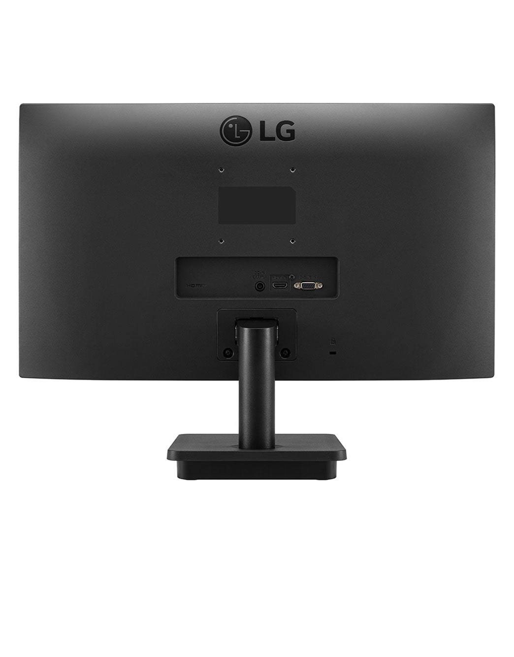 LG 22MP410-B - Monitor LG Full HD (Panel VA: 1920 x 1080, AMD FreeSync™, 16:9, 250cd/m², 3000:1, NTSC 72%, 5ms (GtG)); Dynamic Action Sync, Black Stabilizer, Crosshair. Diseño prácticamente sin bordes y ajustable en inclinación., vista trasera, 22MP410-B