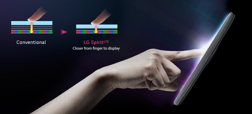 LG Spirit LTE | Pantalla de '' y Cámara de 8 MP