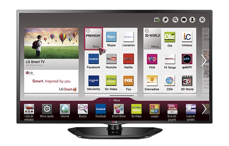 LG Smart TV 47 Pulgadas  Televisor 47LN5700 Full HD