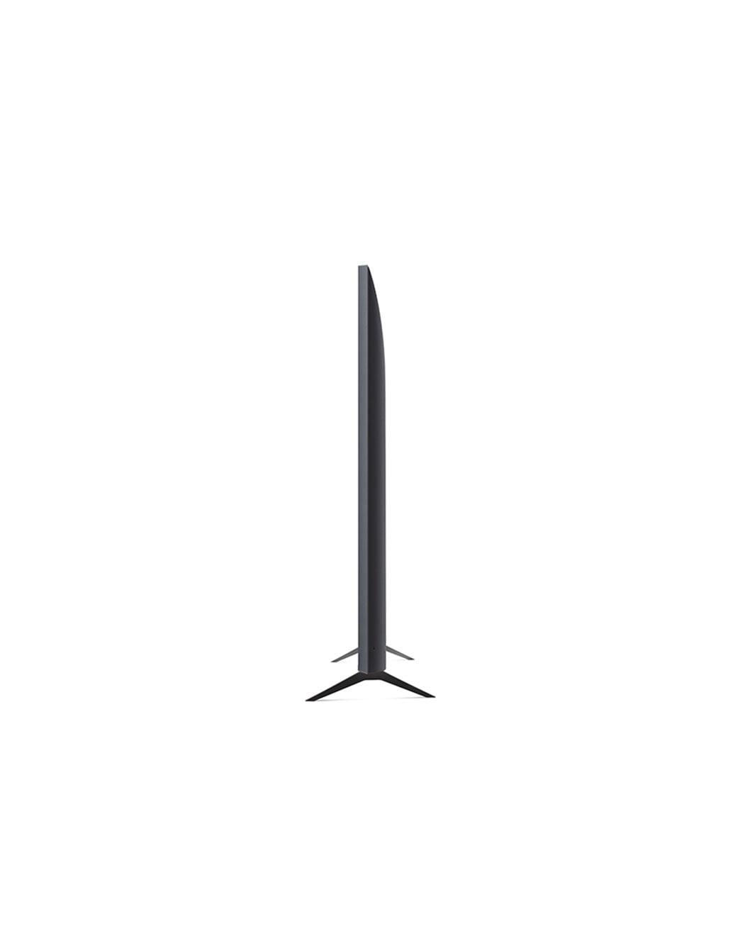 LG UHD 4K ThinQ AI 55'', vista lateral de 90 grados, 55UQ8050PSB