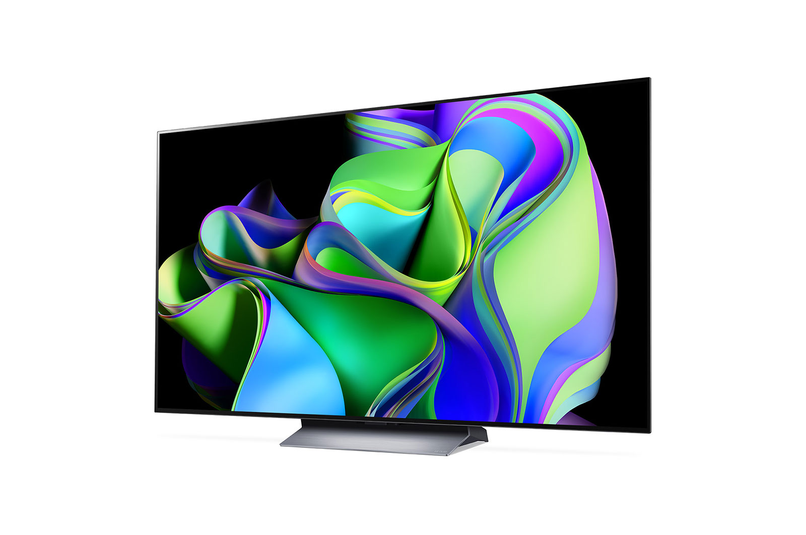 LG OLED Evo C3 4K ThinQ AI 65'', Vista lateral orientada hacia la izquierda., OLED65C3PSA