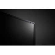 LG QNED MINILED 4K AI ThinQ 86, vista de cerca del bisel, 86QNED85SRA, thumbnail 6