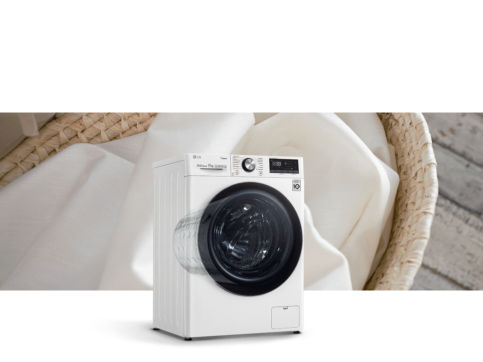 LG Waschmaschine mit Kapazität Österreich 17 LG | kg