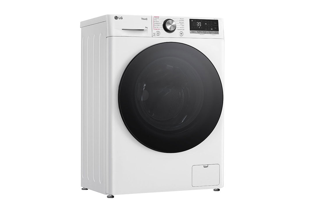 Waschmaschine mit 9 | mit LG F2V7SLIM9 EEK Weiß | Slim schwarzem | | Österreich | A kg U./Min. | 1200 Fit Bullaugenring Kapazität