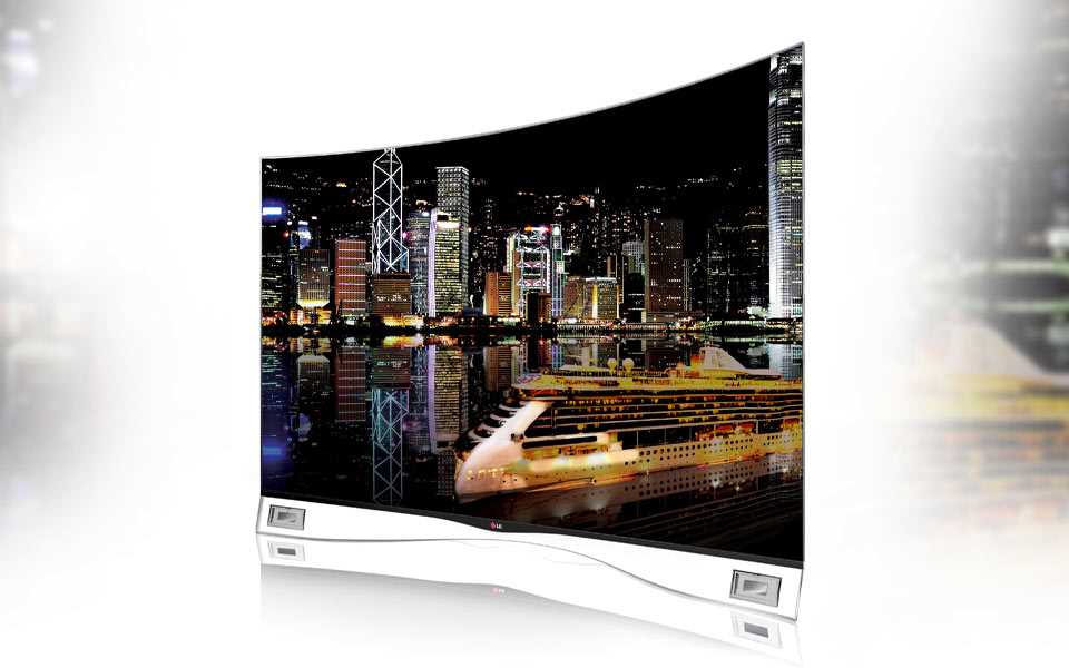 LG showcased OLED technology at IFA 2013.