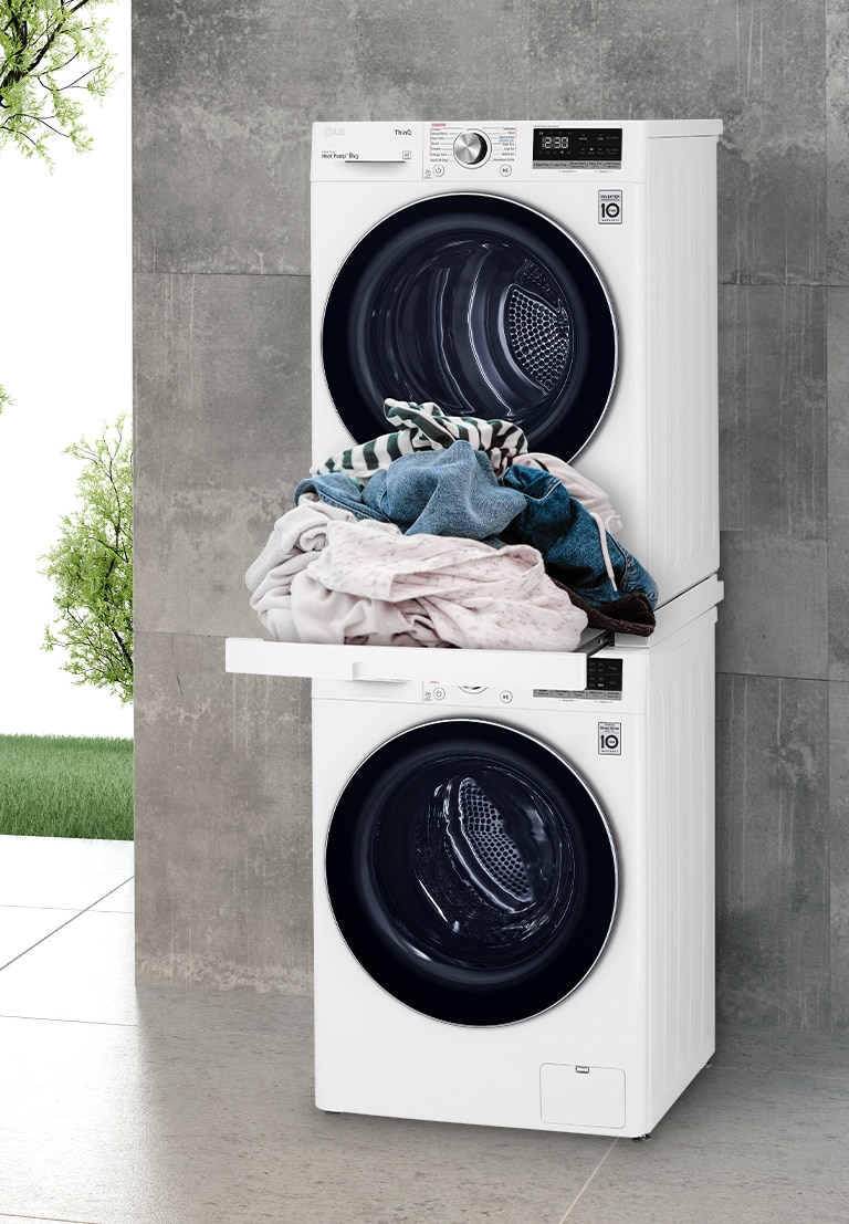 Series 10 Washing Machine, Dryer & Stacking Kit Pack | LG Australia