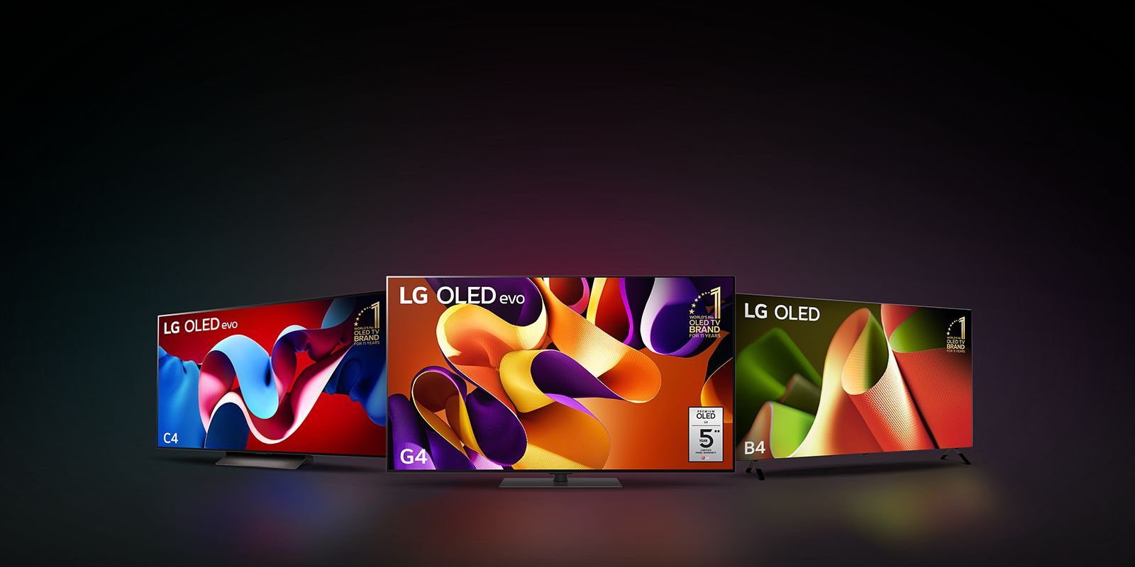 Introducing the 2024 LG OLED TV Range