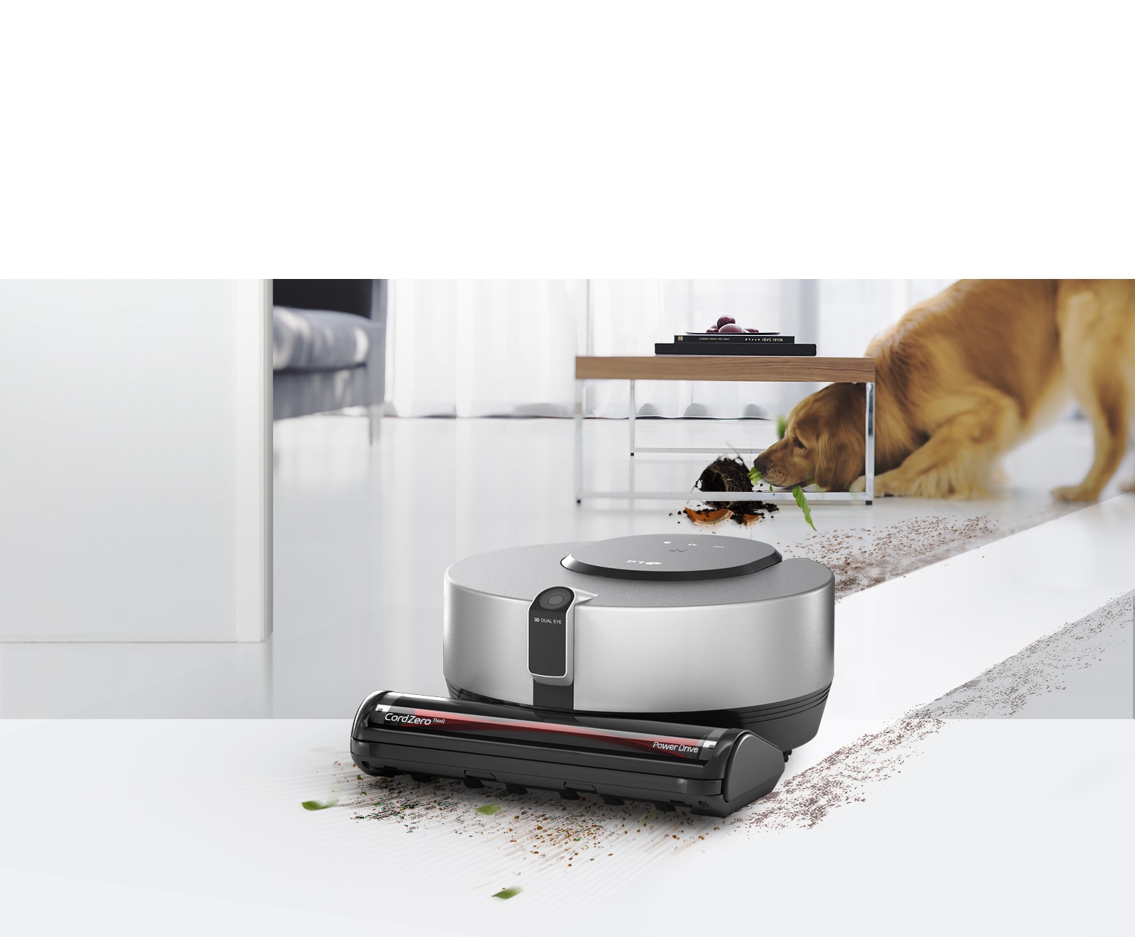 LG CordZero R9MASTER Robot Vacuum Cleaner LG Australia