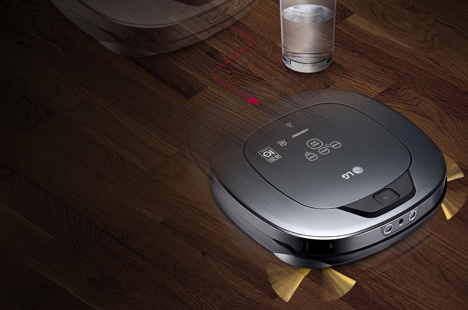 LG Robot Vacuum Cleaner | VR66803VMNP Roboking | LG Australia