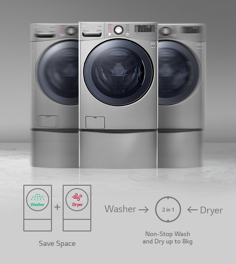 LG TWINWash | TWIN171215S Twin Load Washing Machine | LG Australia