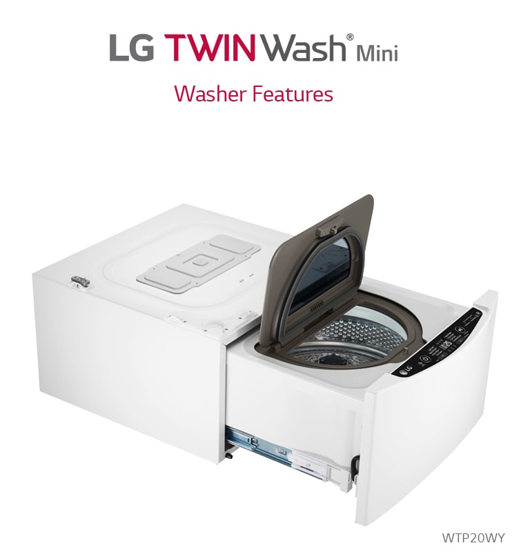 Lg Twinwash Wv5 1409w Wtp20wy Twin Load Washing Machine Lg Australia