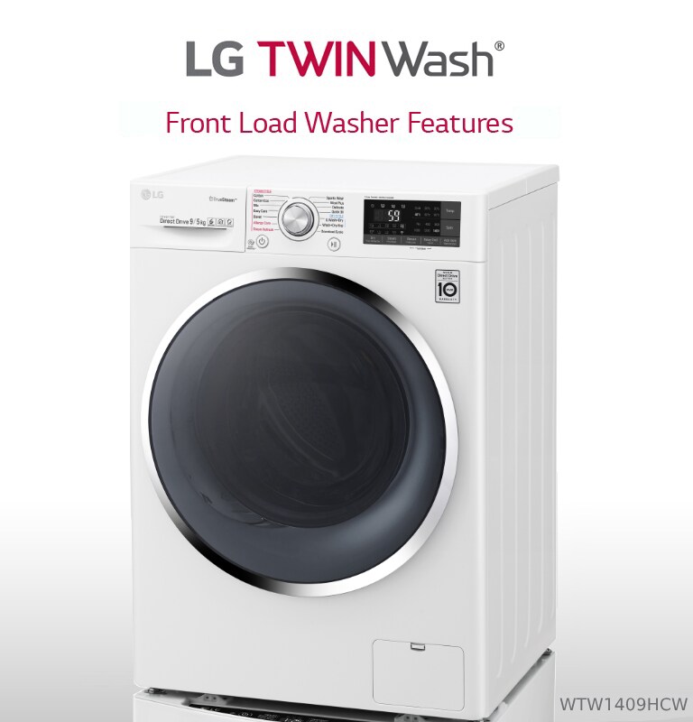 LG TWINWash | TWIN171409H Twin Load Washing Machine | LG Australia