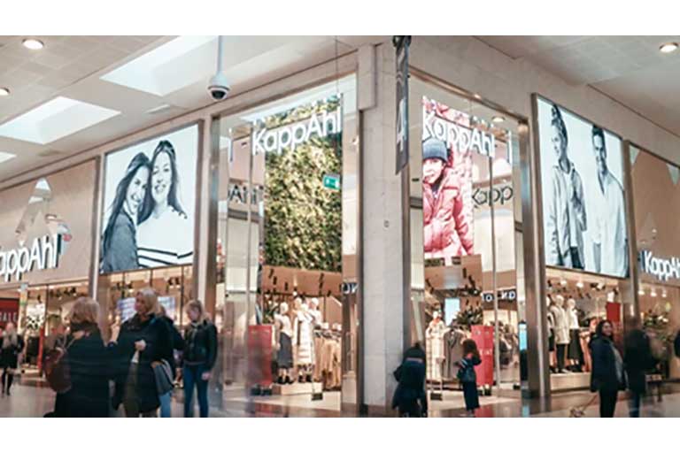 Kappahl Kids Store in Sweden commercial flooring case study