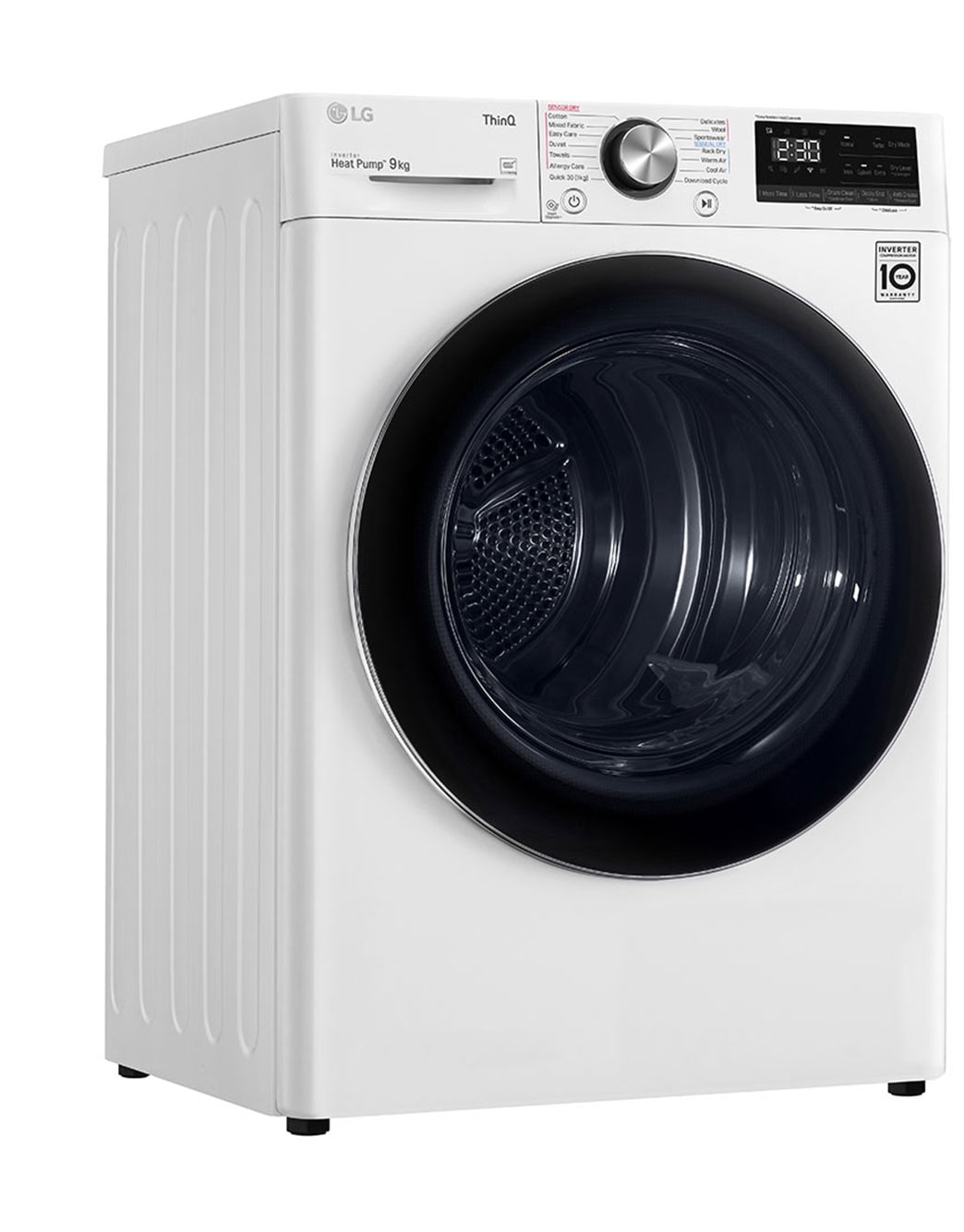 Lg 9kg Heat Pump Dryer White Dvh9 09w Lg Australia 6759