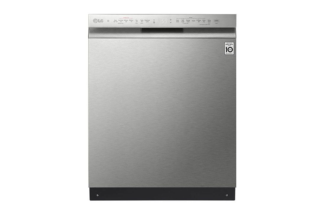 LG 14 Place QuadWash® Dishwasher in Stainless Finish with TrueSteam™ - Built-Under, XD4B24UPS, XD4B24UPS