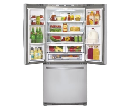 lg 583l french door fridge