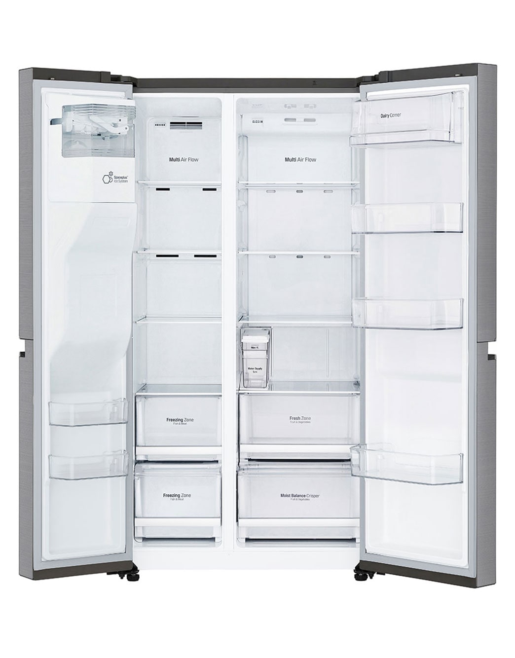 LG 668L Side by Side Fridge GSL668PNL LG Australia