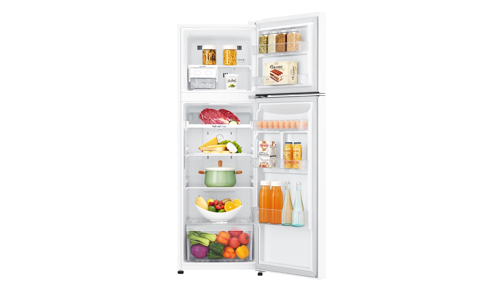 lg 279l top mount refrigerator