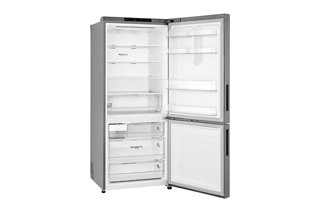 lg gb455uple 420l bottom mount fridge