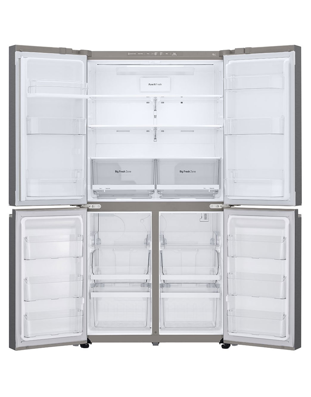 lg 664l french door fridge stainless steel gf b730pl