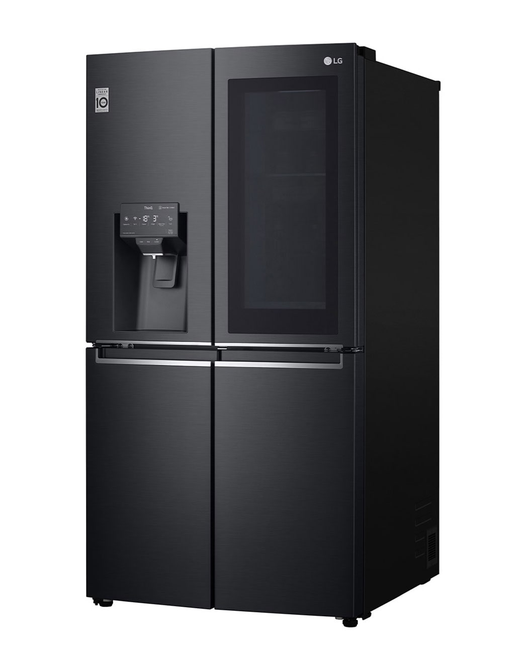 lg gf v910mblc 847l french door fridge matte black