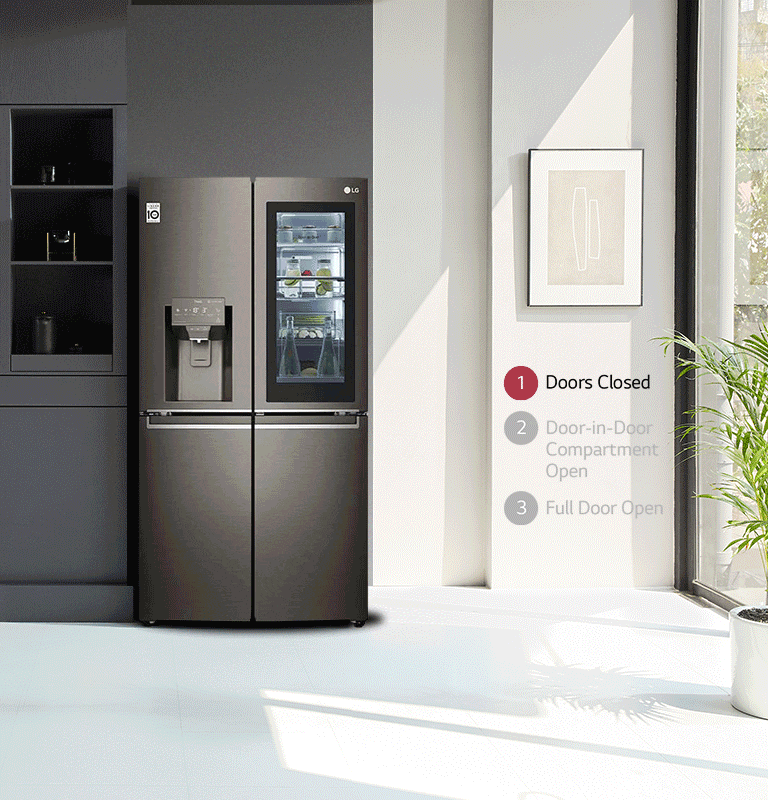 LG Réfrigérateur Américian 635L GRAPHITE GSLV70DSTF - RVLP