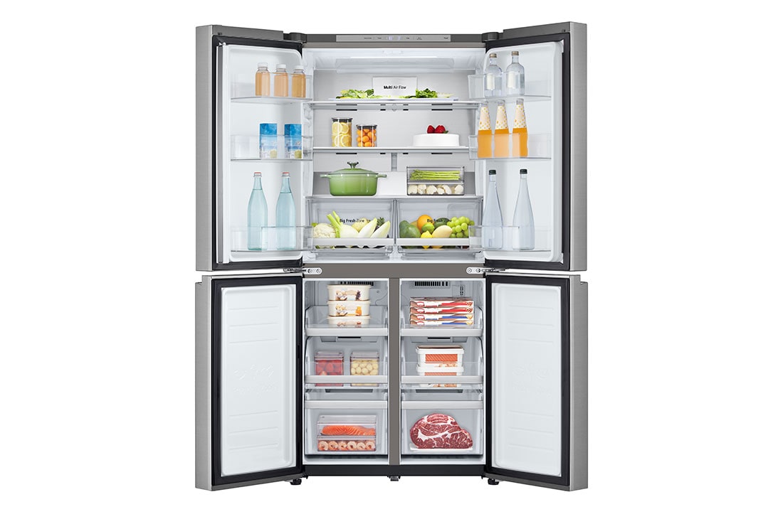 530L Slim French Door Fridge in Stainless Finish | LG Australia