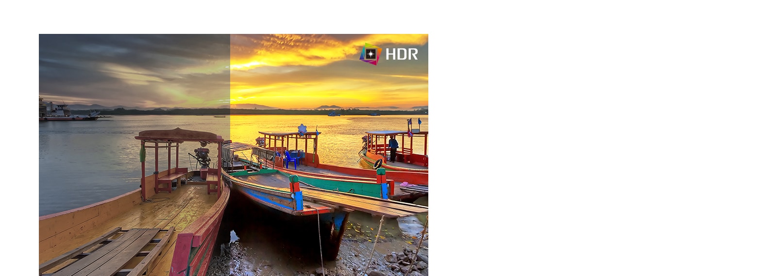 HDR10 with bright color coverage