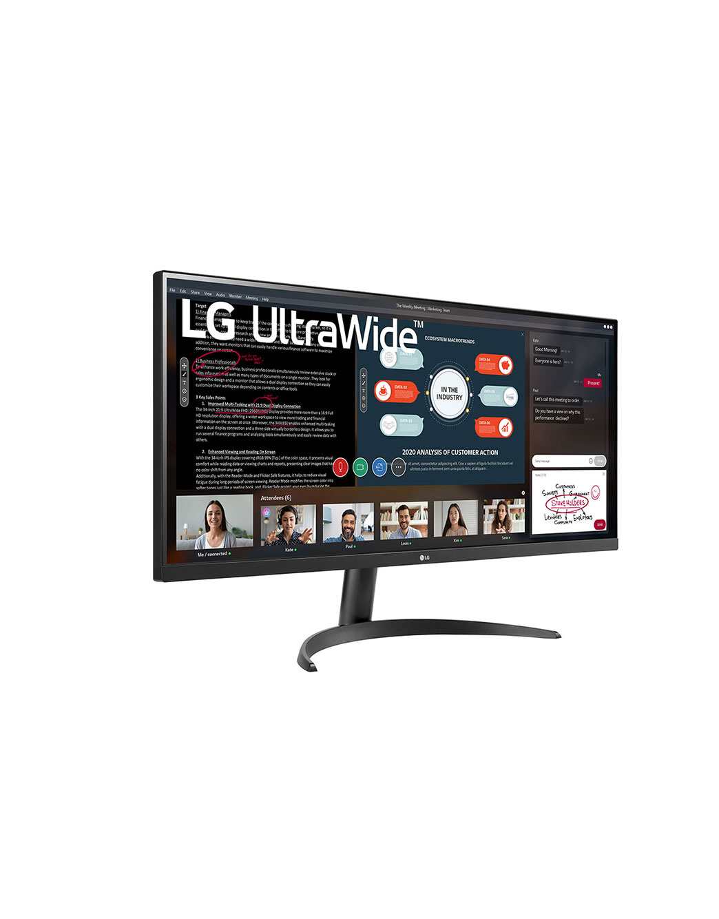 LG 34'' UltraWide FHD HDR Monitor with FreeSync™ | LG Australia