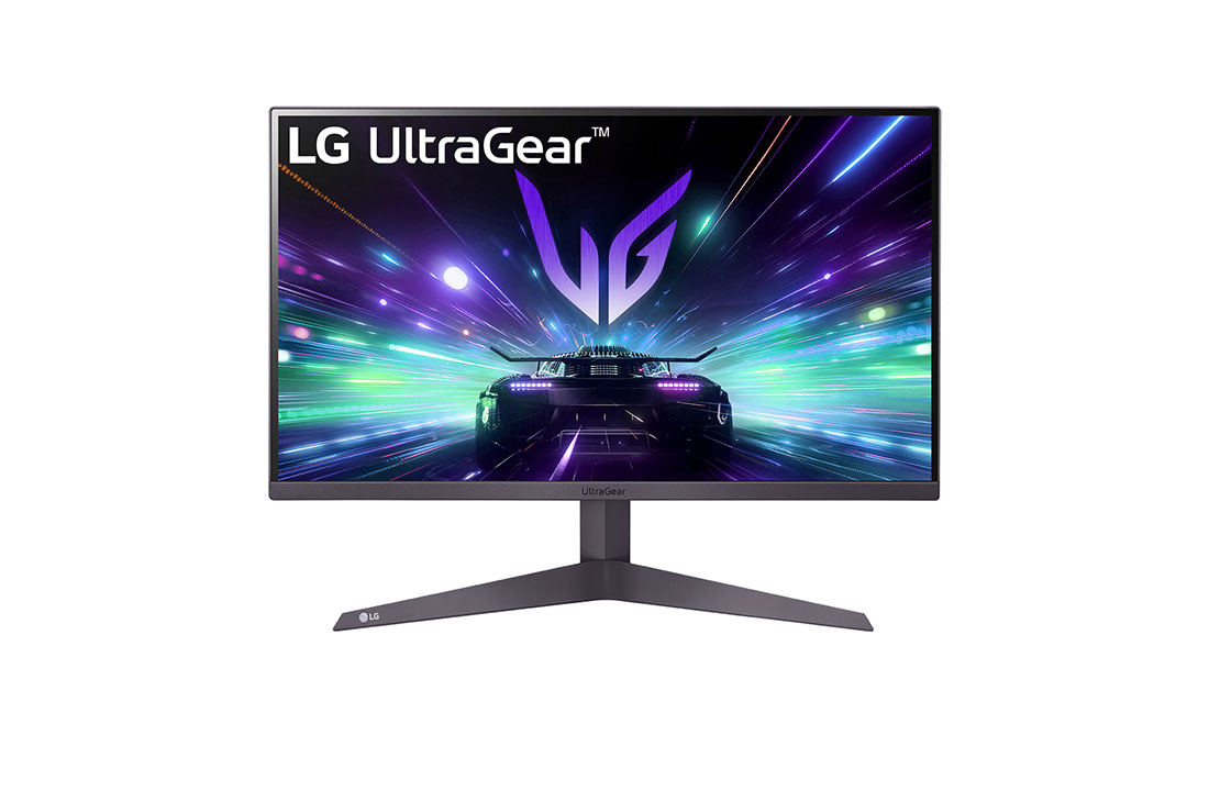 LG 27” UltraGear™ FHD 180Hz gaming monitor | 1ms MBR, HDR 10, Front view, 27GS50F-B
