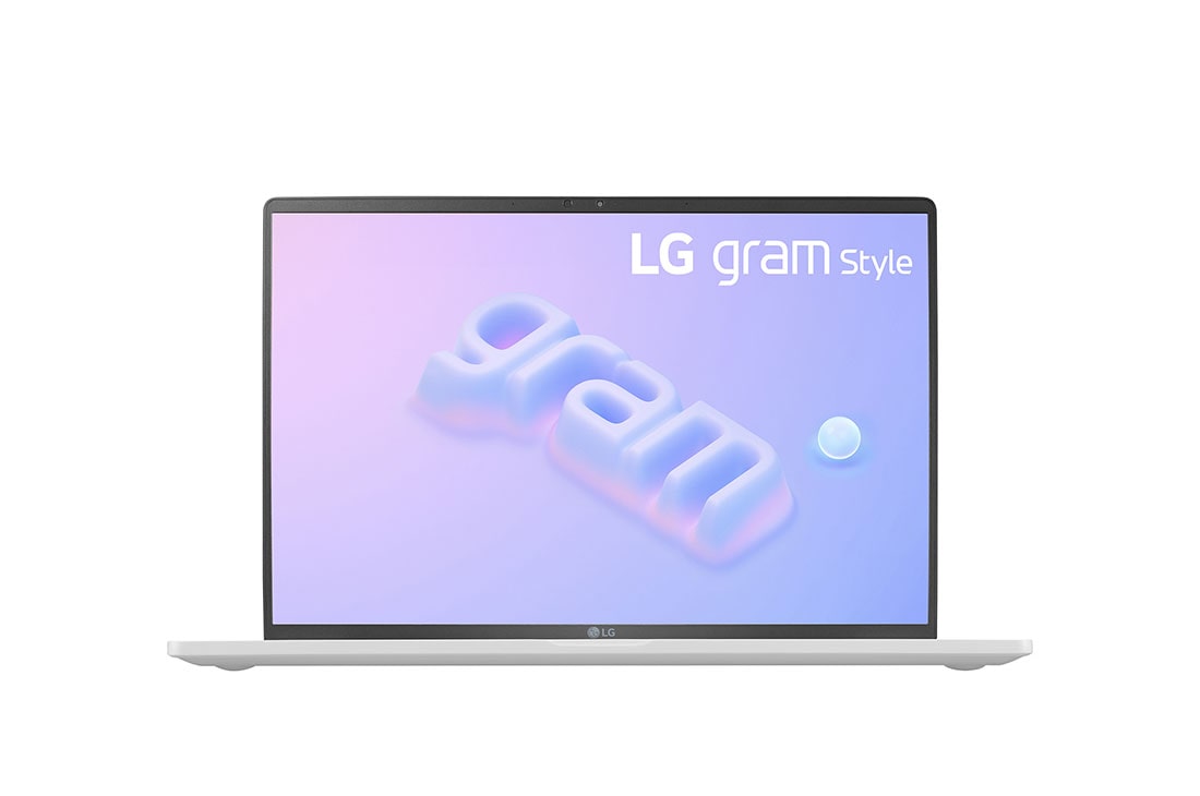 LG gram Style 14” with 16:10 OLED Display, Intel® Evo 13th Gen. Processor and Windows 11, Front view, 14Z90RS-G.AA74A